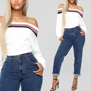 High waist mom jeans by fashion nova